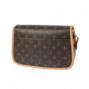 Louis Vuitton Monogram Shoulder Canvas Brown Sologne Bag